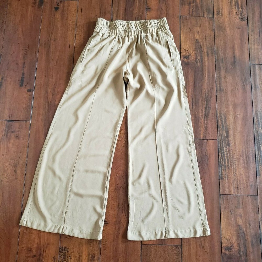 Romina 100% Rayon Elasticized Waist Trousers NWOT